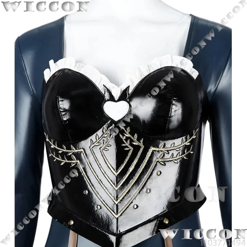 Eiselin Hulkenberg Royal Knight Game Metaphor: ReFantazio أزياء تنكرية شعر مستعار بذلة أحذية قزم بدلة نسائية Halloweek؛ 3، c'5.b؛ 8' #1