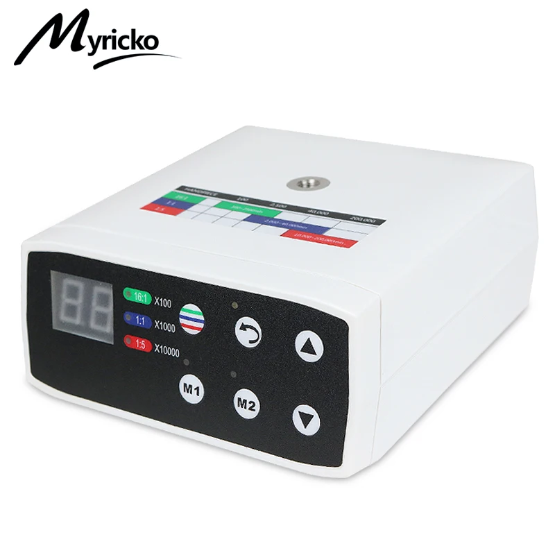 Myricko Dental Brushless LED Micro Motor Fiber Optical Electric MicroMotor Dentistry Instrument Tools