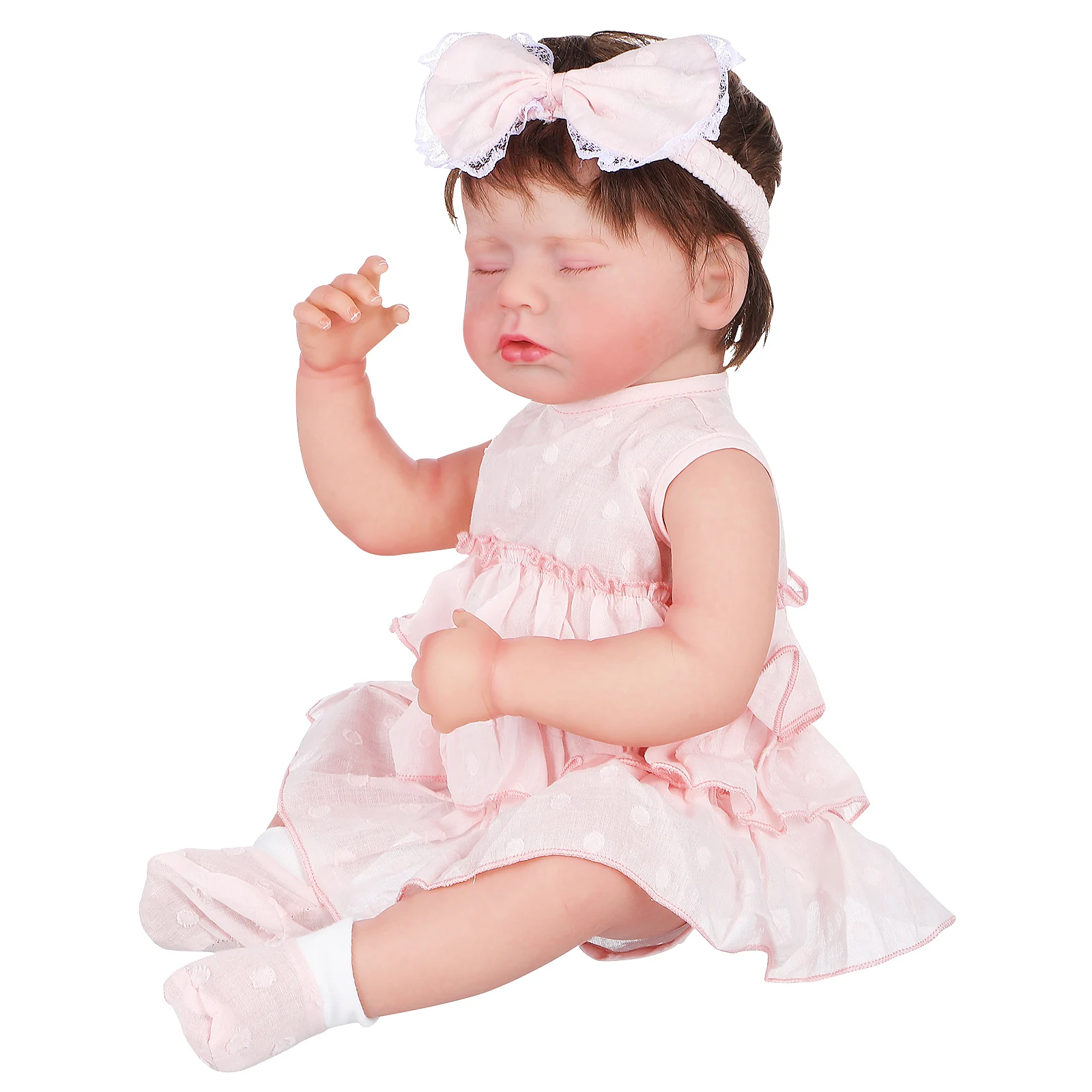 

Simulation Baby for Children Reborn Toys Vinyl Realistic Toddler