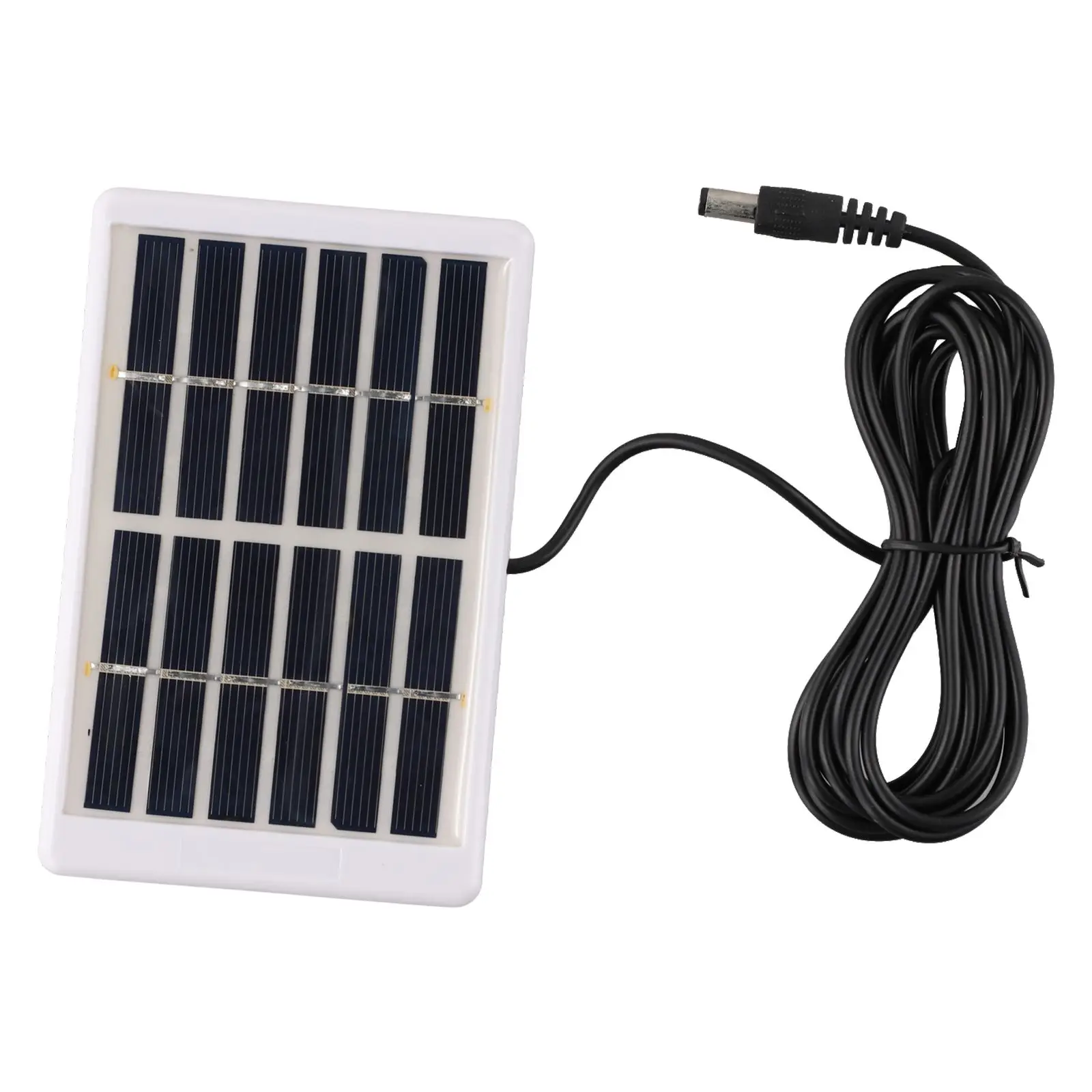 Compact Solar Panel 5W 6V Solar Panel Efficient Charging Multiple Charging Options Polycrystalline Silicon Lightweight Design