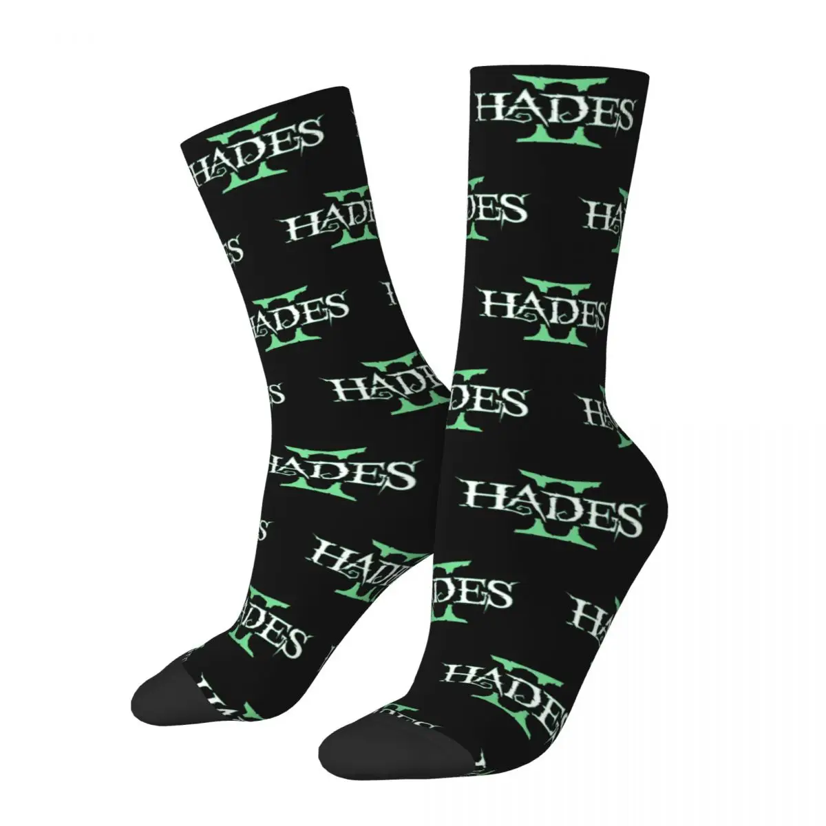 Hades 2 Death To Chronos Theme All Season Socks Merch for Unisex Cozy Printed Socks