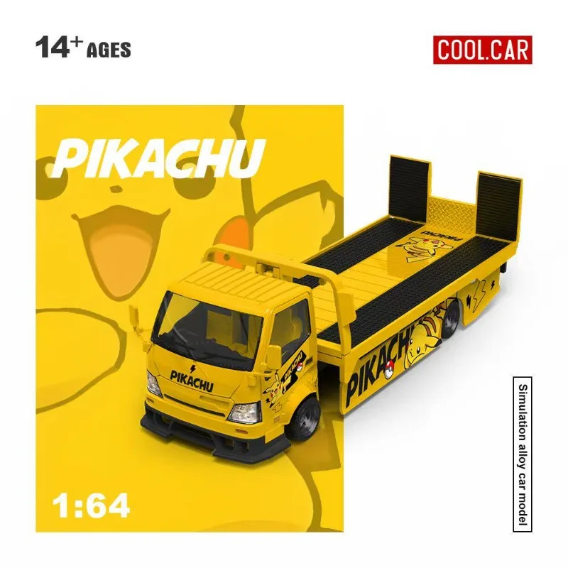 camion-de-remolque-con-plataforma-h300-a-escala-1-64-modelo-de-coche-de-aleacion-fundida-un-regalo-para-amigos-pieza-decorativa-para-coleccion-de-adultos