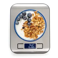 Electronic Digital Scales 5kg 10kg 1g  Weights Scale Stainless Steel  Food Balance Measure Tools LED Display Kitchen Scale