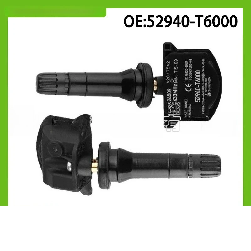

52940-T6000 1/4pcs TPMS Tire Pressure Monitor Sensor for Hyundai Genesis for Genesis GV80 2023-2031 52940T6000