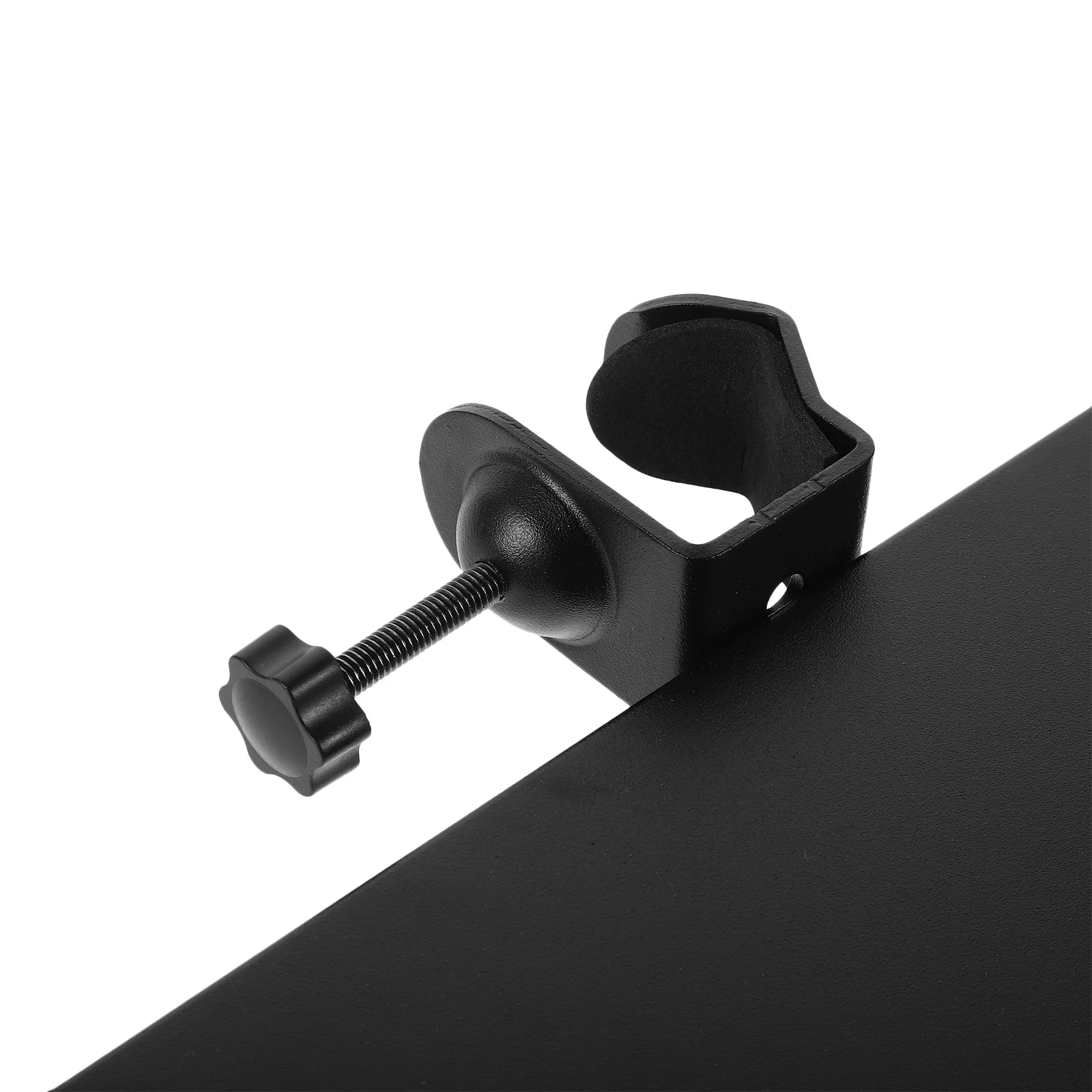 قابل للتعديل حامل ميكروفون صينية مشبك معدني على المنظم لبطاقة الصوت حامل الميكروفون البث المباشر كاريوكي الحفل ورقة الموسيقى