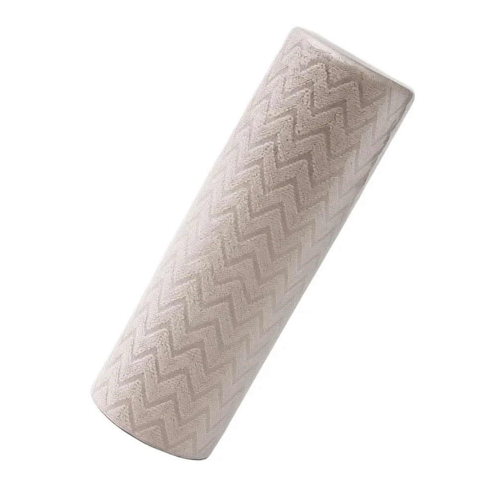 25x25cm Microfiber Lazy Rag Roll 20pcs Breathable Cream Colored Cleaning Cloths for Spill Absorption and Wiping