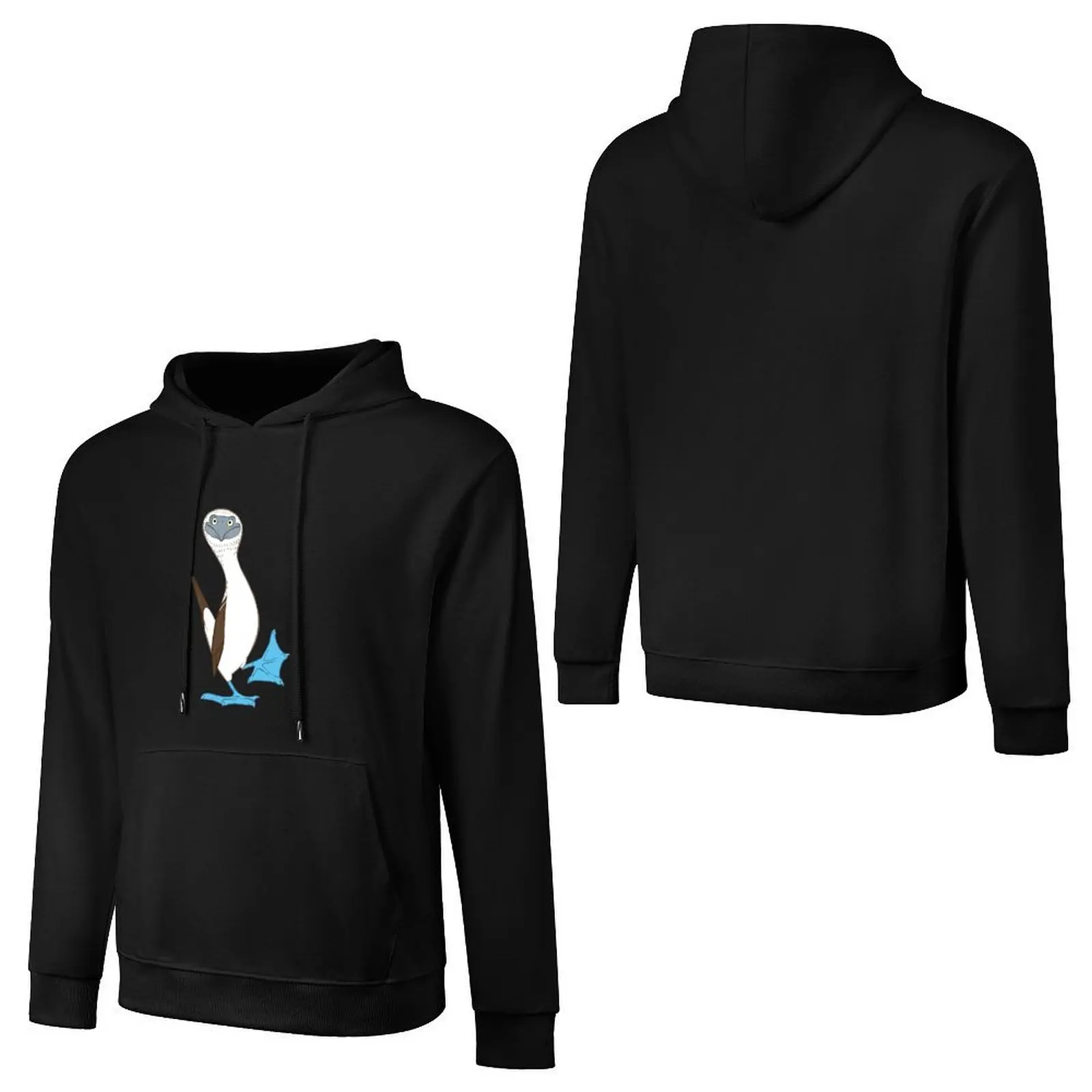 Blue-footed booby Pullover Hoodie autumn men wear autumn clothes men's hoodie sweatshirt