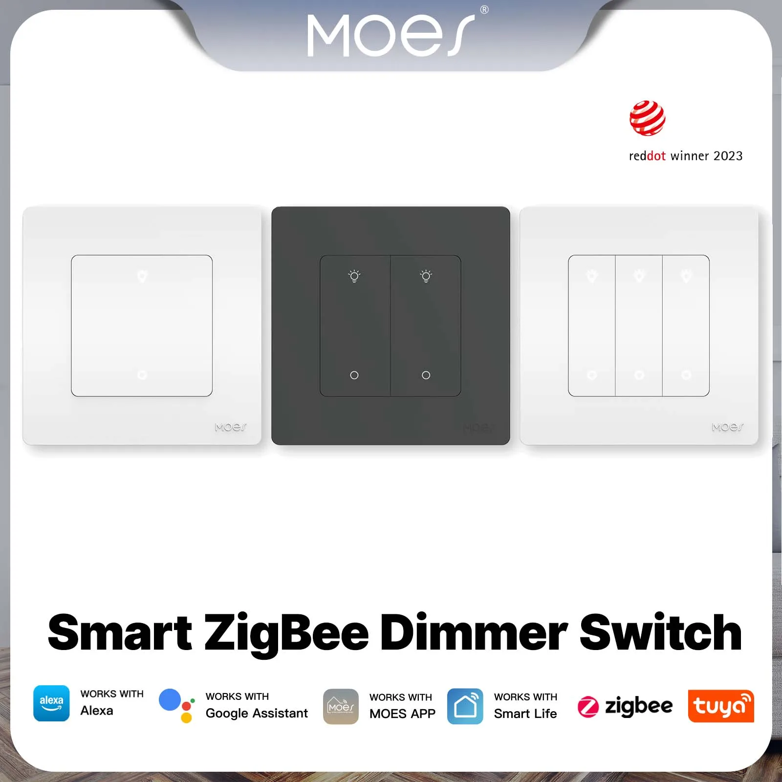 Moes Zigbee Smart D… - image