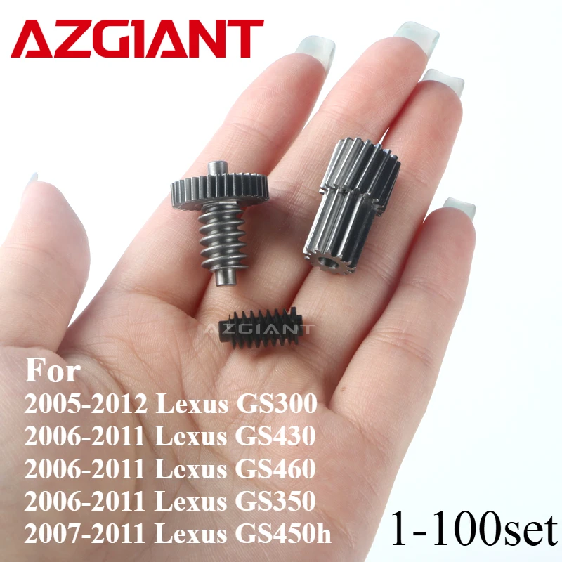 For Lexus GS300 GS430 GS460 GS350 GS450h Brand New Car Side Rearview Exterior Mirror Fold Motor Gear Repair Accessories 1-100set