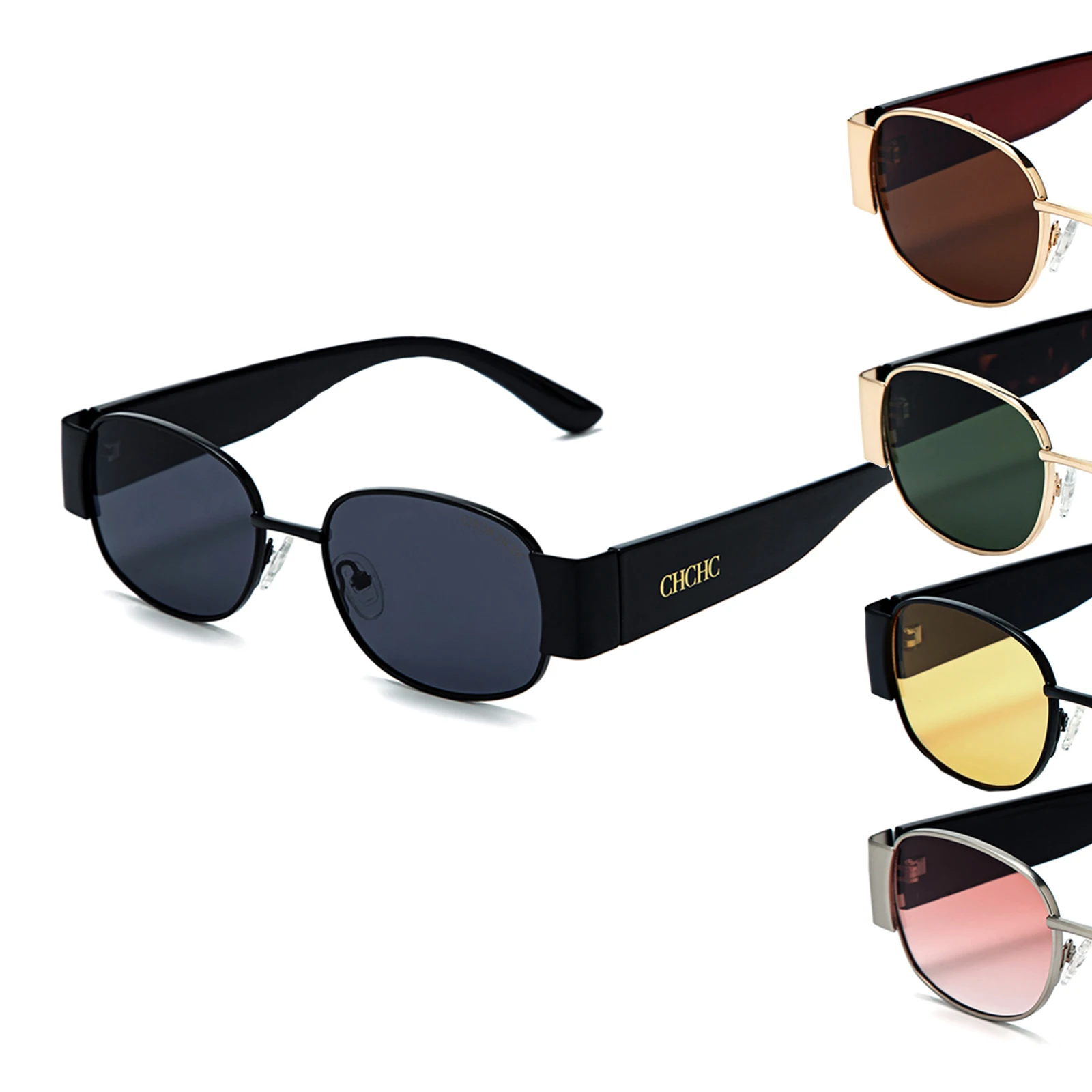 

Classic Pilot Sunglasses Metal TR Blend Versatile Design Luxury Fashion Women Gift All Occasion Red Box