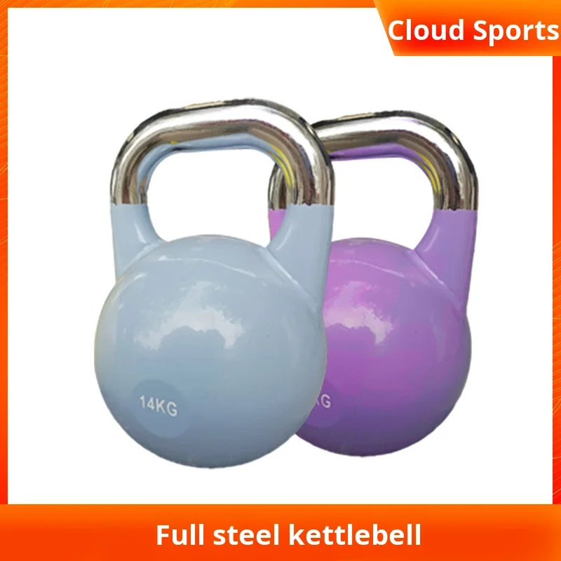 

Wholesale All-Steel Kettlebells Electroplated Painted Dumbbell Cross-Border Strength Training Fitness Equipment for Men Women
