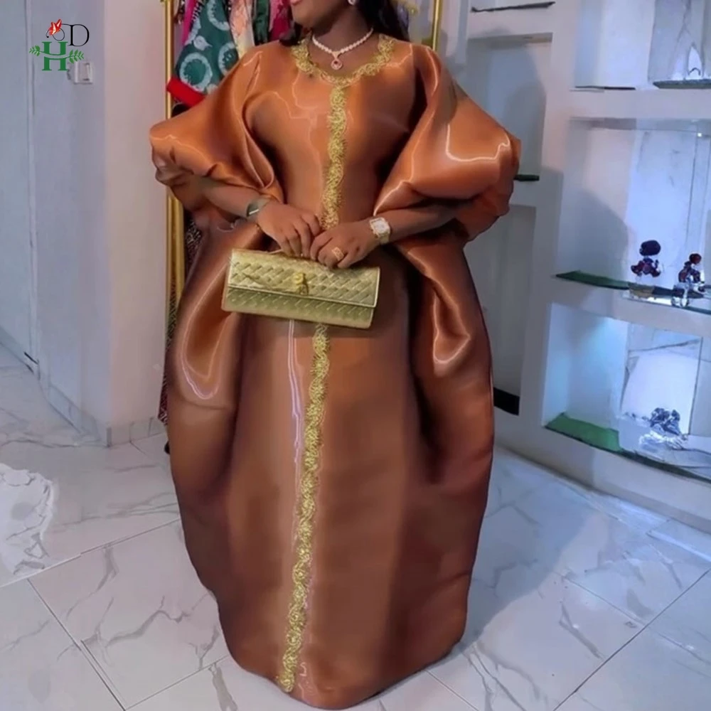 African Dresses For Women Plus Size Turkey Dress Musilm Elegant Bubu Gown Wedding Party Boubou Robe Christmas Africa Clothing