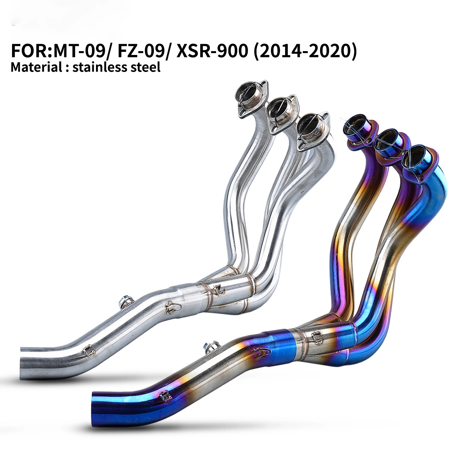 

Полный комплект выхлопной системы для мотоциклов MT-09, FZ-09, XSR900 2014-2020