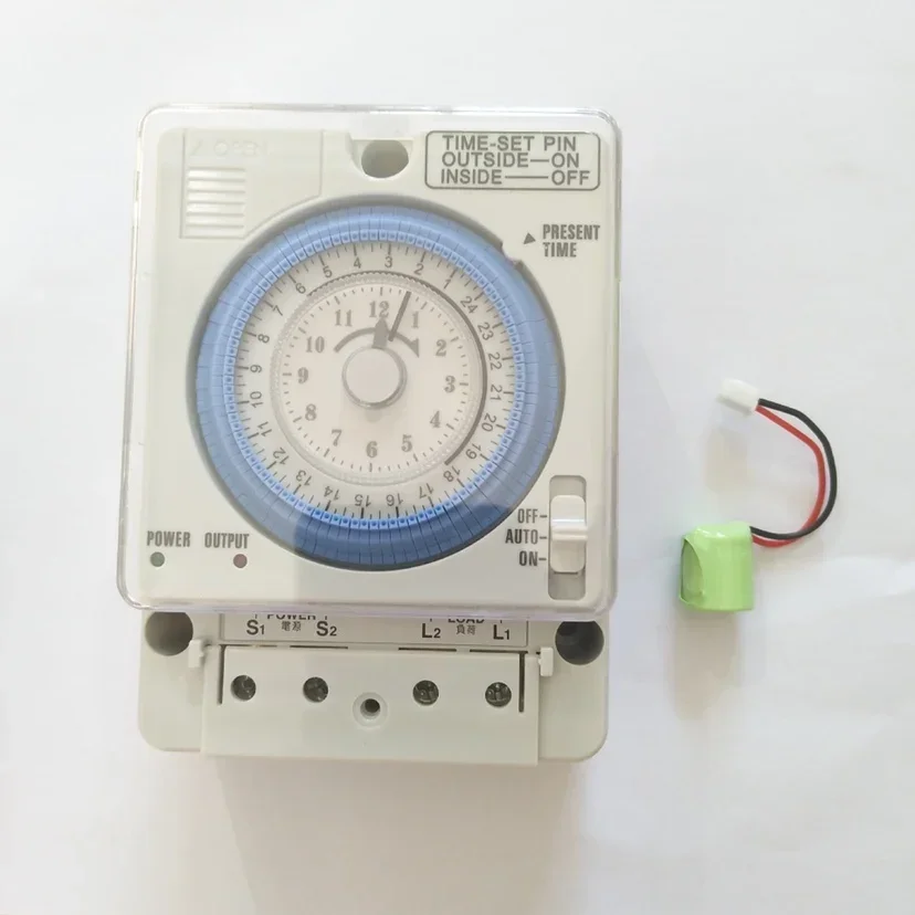 TB388 mechanical timer, minimum timing 15 minutes time switch, with battery