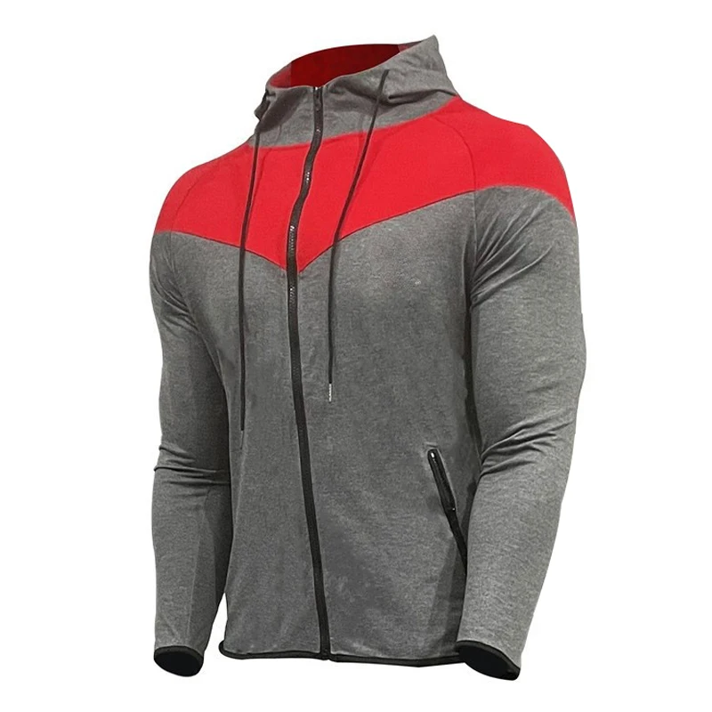 

Autumn men's sweatshirts, long-sleeved jackets, hoodies, cardigans and color-blocked sweatshirts are suitable suits for men