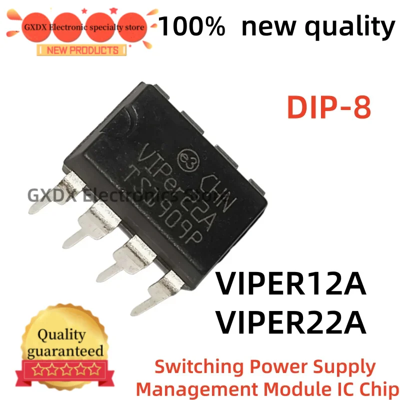 10-20 pieces 100% new VIPER12A VIPER12AS VIPER12ASTR VIPER12ASTR-E VIPER22A VIPER22AS VIPER22ASTR VIPER22ASTR-E sop-8 Chipset