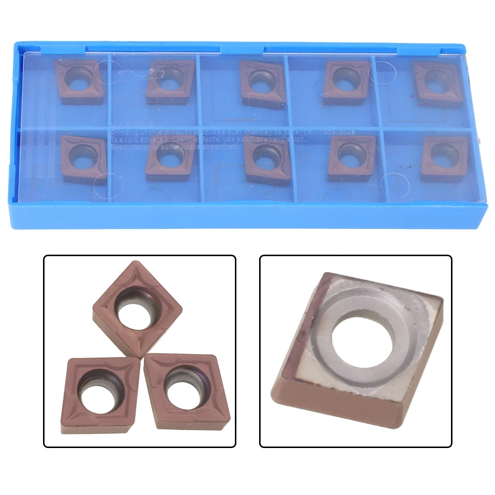 

Insert CCMT09T308 HMP Inserts Lathe PC9030 Semi Finishing Turn Insert Turning Inserts 10 PCS/Set CCMT09T308-HMP