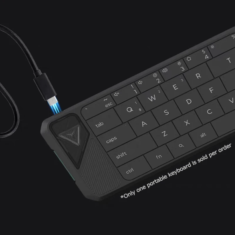 Lenovo Legion Foldable Keyboard Bluetooth Touch Control Folding Portable Rechargeable for PC Pad Tablet Phone Windows Android