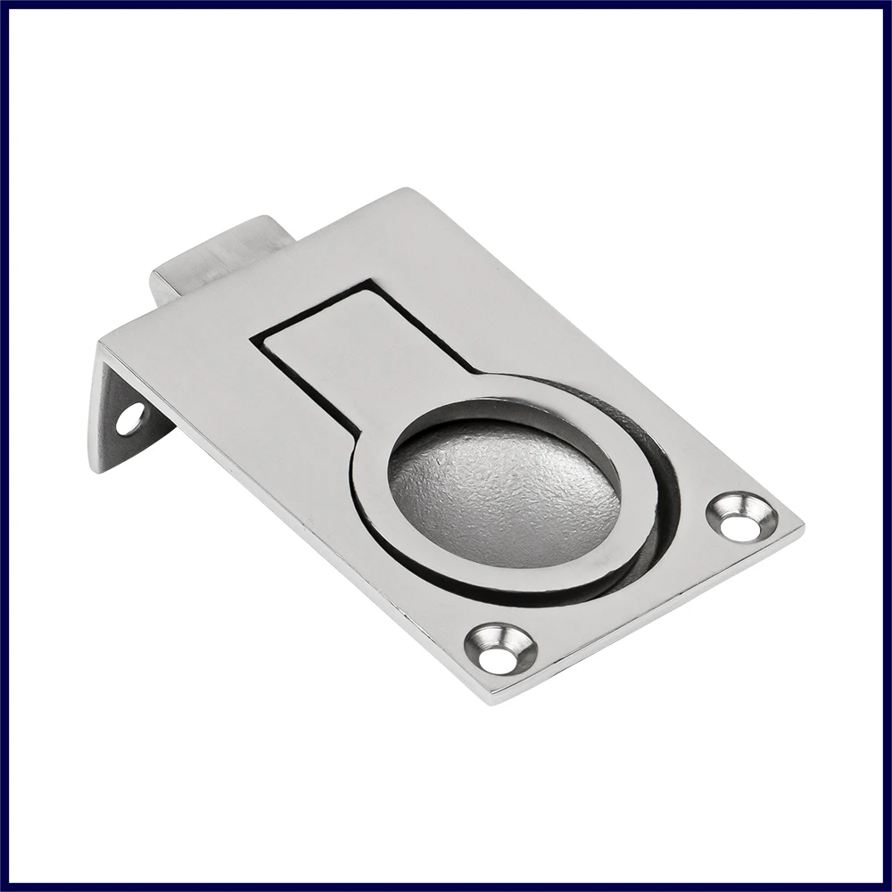 

Boat Hatch Handle 316 Stainless Steel Recessed Hatch Pull Buckle Floor Latch Boat Flush Ring Pull Lift Ring Boat Accessories