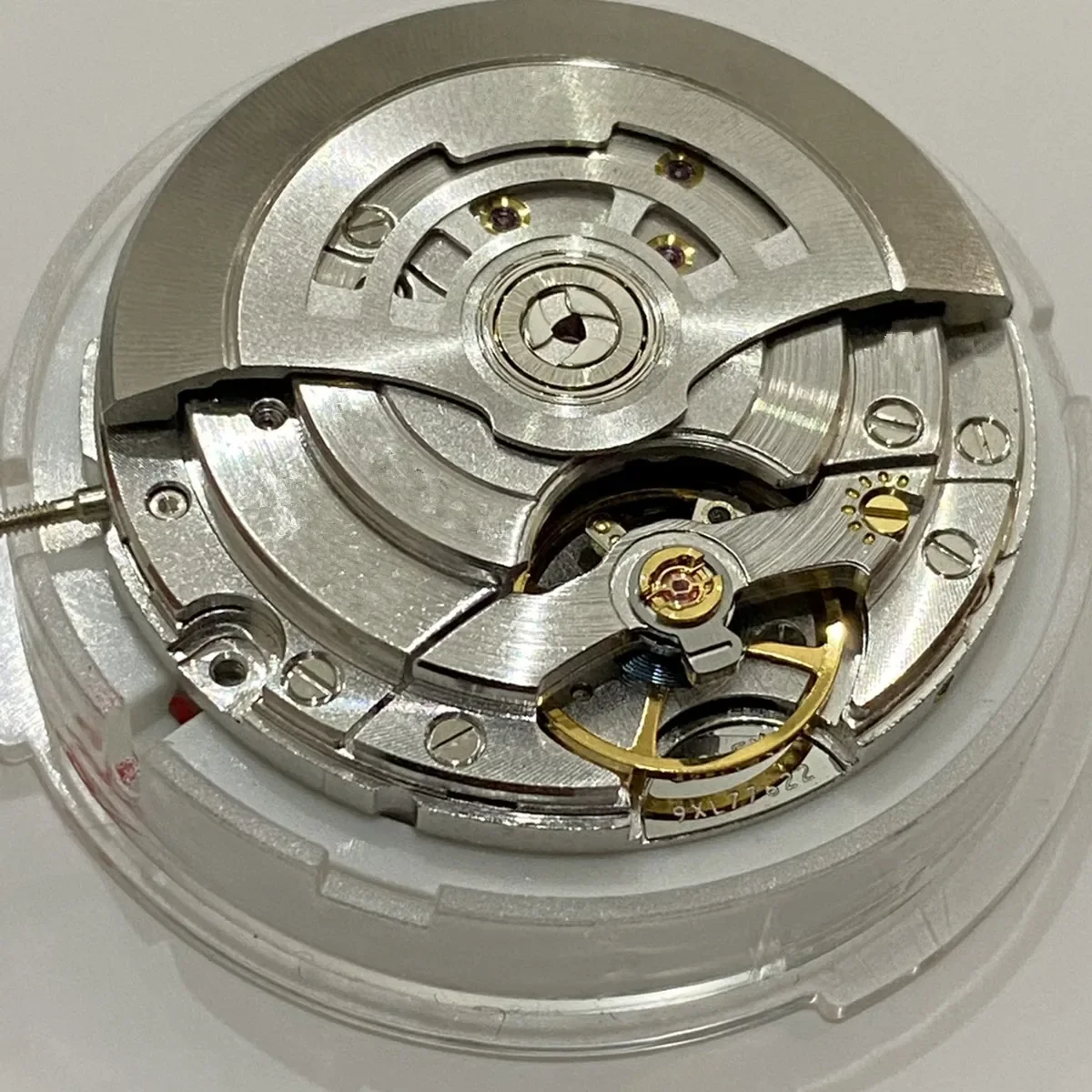 For 3235 Mechanical Movement Engraved automatic mechanical movement blue balance wheel 41mm For SUB/DJ movement Parts