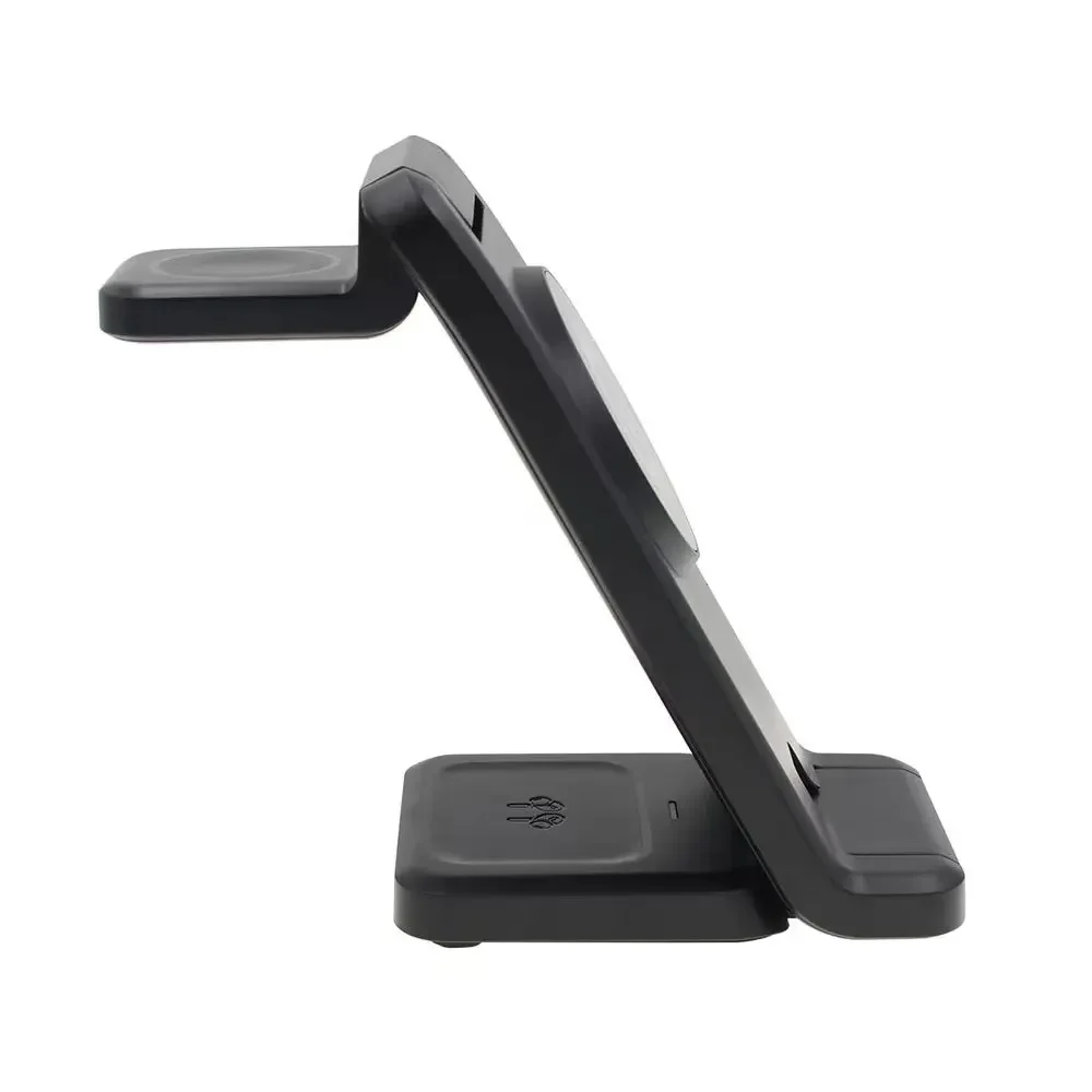 

Fast 15W wireless charger foldable and magnetic 3 in 1 for iPhone and For Airpods for clutter charging at home or work