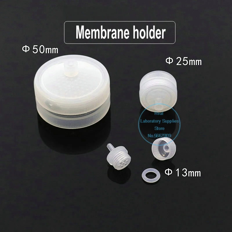 Laboratory 13mm 25mm 50mm  Empty Plastic Holder or 0.22um CA-CN/PP/Nylon/PTFE/BT/PES Microporous Filter Membrane