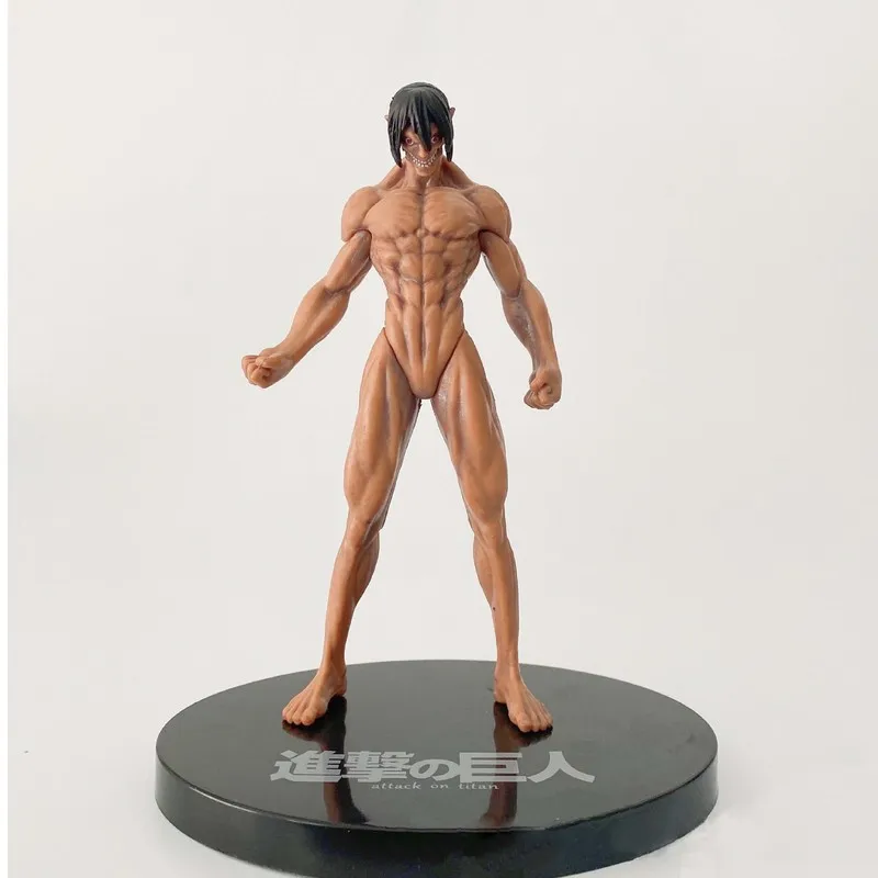 

Attack On Titan Eren Yeager Titan Action Figure Anime Collectible Desktop Decoration Toy Gift For Anime Fans Collection Statue