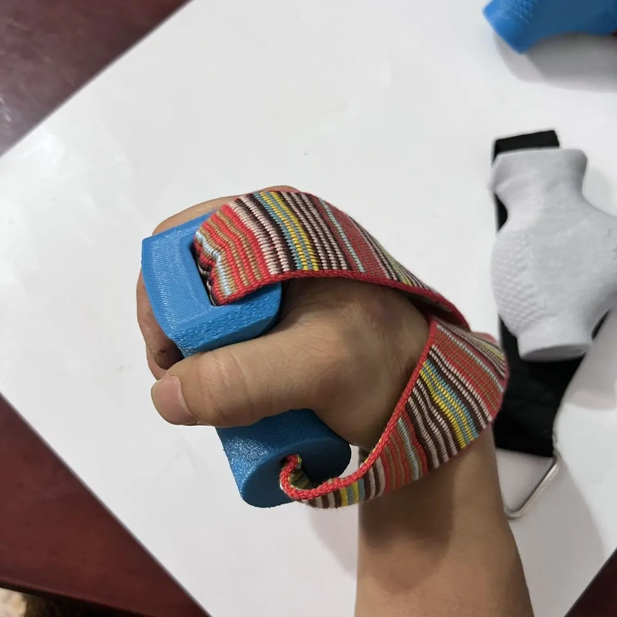 Pro Wrist Trainer Strengthener Hand Grip Arm Wrestling Equipment Tigermouth Thumb Grip Pronation Gripper Thicken Brace Not Tight