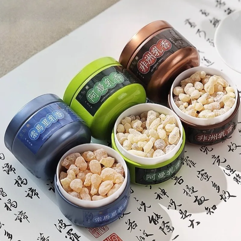 30g Natural Resin Incense African/Oman/Somali Frankincense Home Indoor Office Electric Stove Aromatherapy Relaxing Meditation