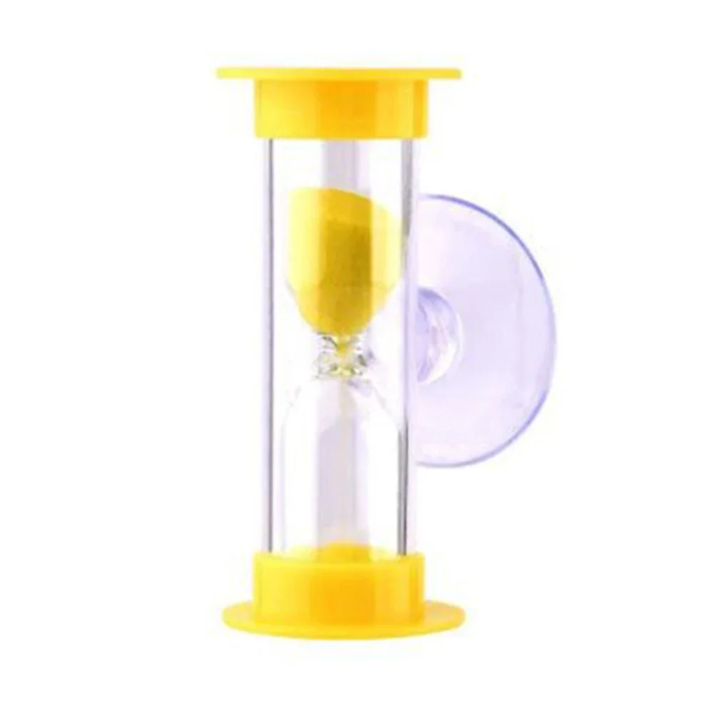 Picture 5: 1pcs 2 Min Blue Sand No Battery Shower Timer Tooth Brushing Timer Wall Mounted Hourglass Children Home Decors