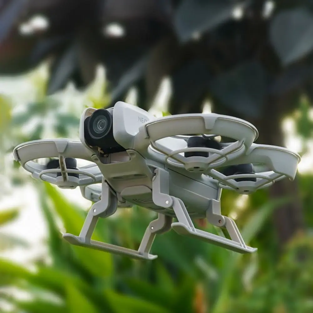 2 in 1 Function Landing Gear Lightweight Buffer Action Drone Battery Cover Heat Dissipation Adjustable for DJI NEO