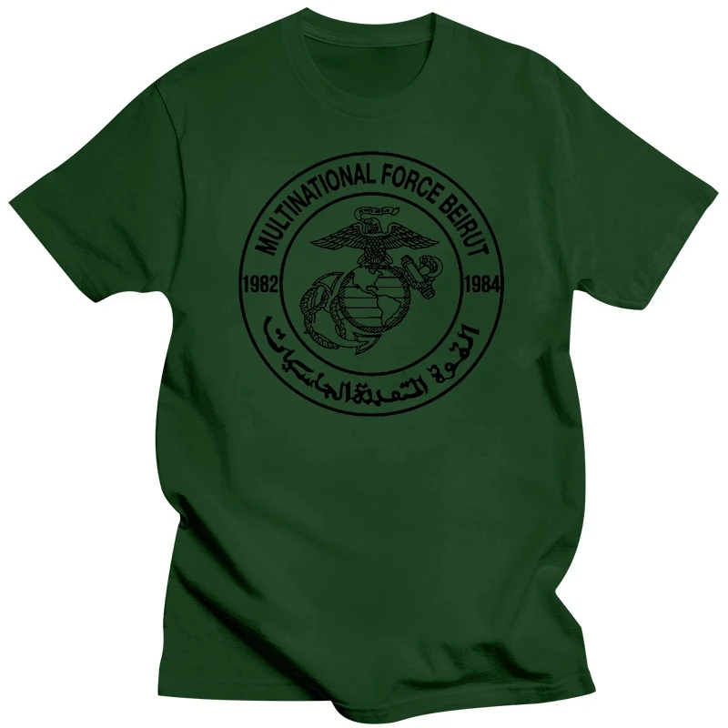 Marine Corps Beirut Lebanon 1982-1984  Outstanding Usmc Shirt 2020 Fashion Short T Shirt Customized Comfortable Male Tee Shirt