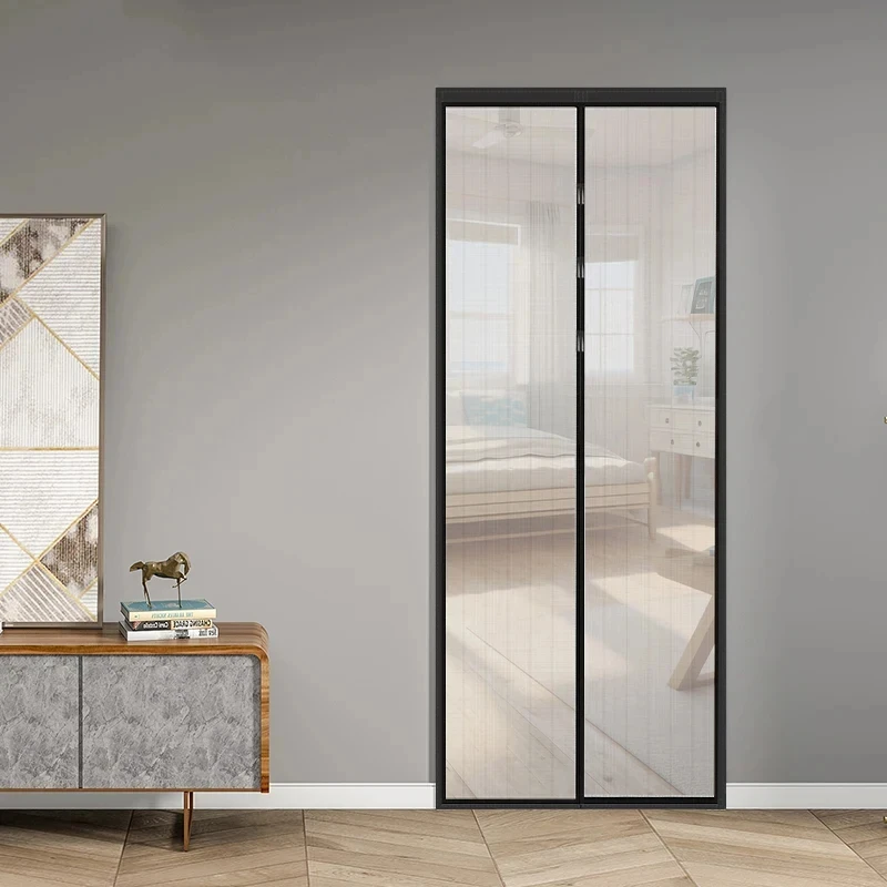 Anti-Mosquito And Fly Door Curtain Magnetic Door Curtain Automatic Closing Screen Window Suitable For Kitchen Living Room
