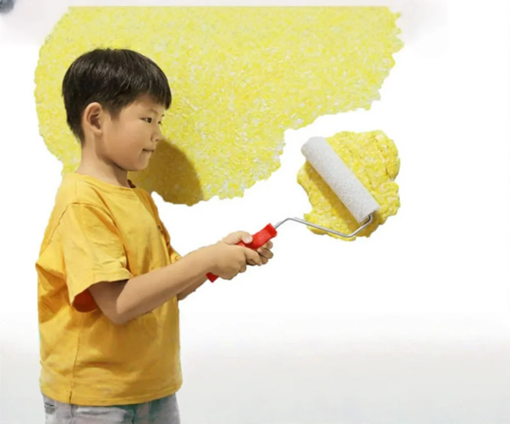 Plant Fiber Wall Clothe Durable Plant Glue Powder Wall Mud Absorbs Noise Heat Insulation Coating Wall Covering Liquid Wallpaper
