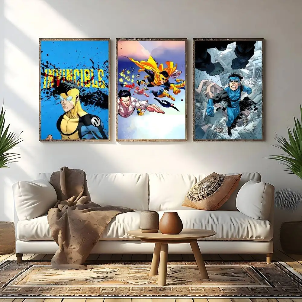 I-Invincible Poster Print Canvas Pictures Home For Living Room And Bedroom Wall Modern Decor Frameless Painting