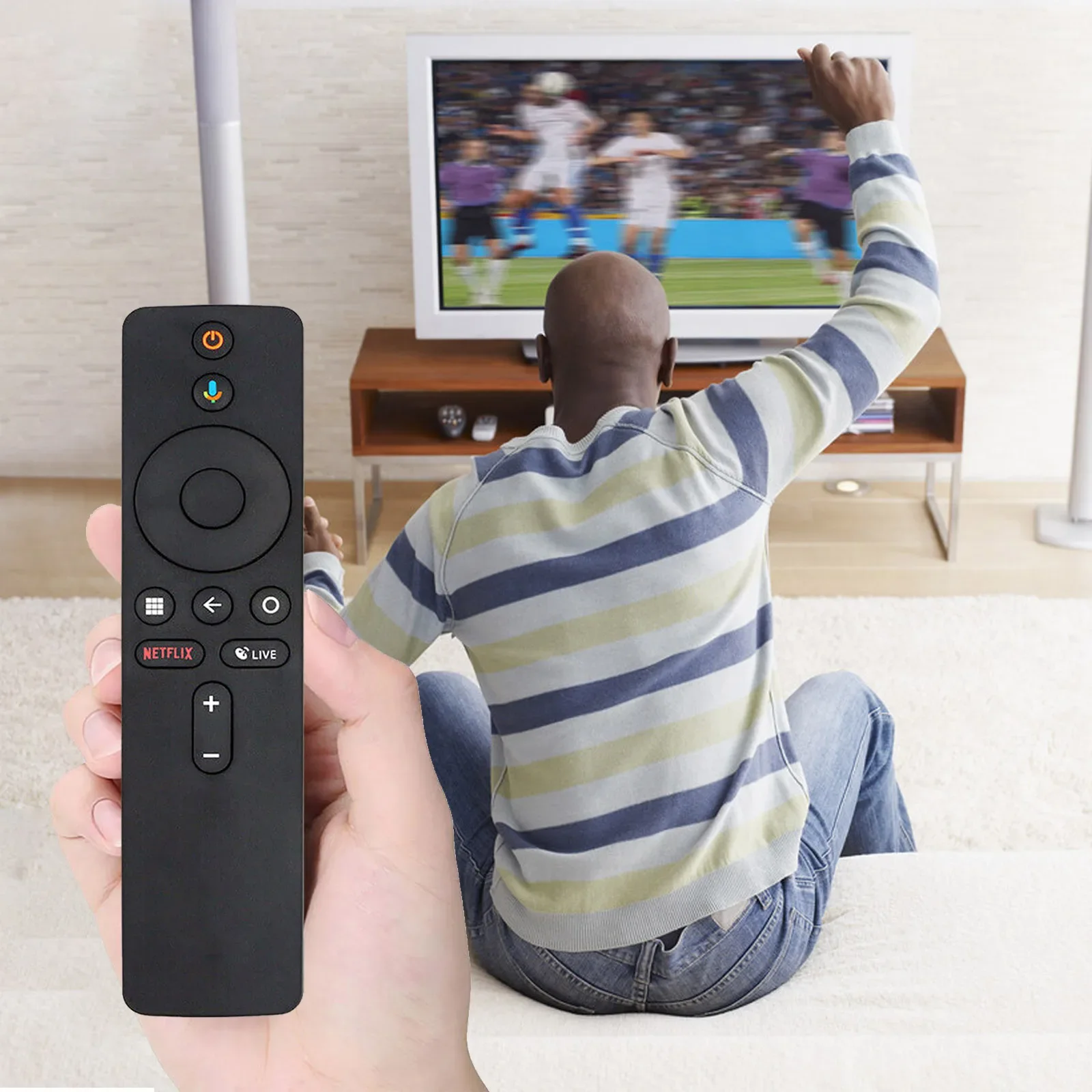 音声リモコンの交換,Bluetooth,スマートTVレシーバー,Xiaomi TV,Googleアシスタントに適しています