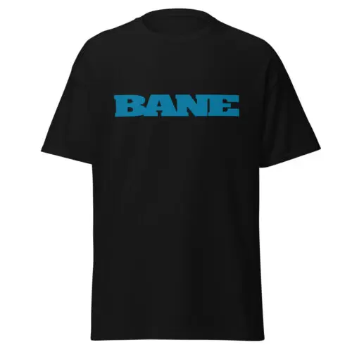 BANE Hardcore Logo Blue Front/Back Print T-Shirt