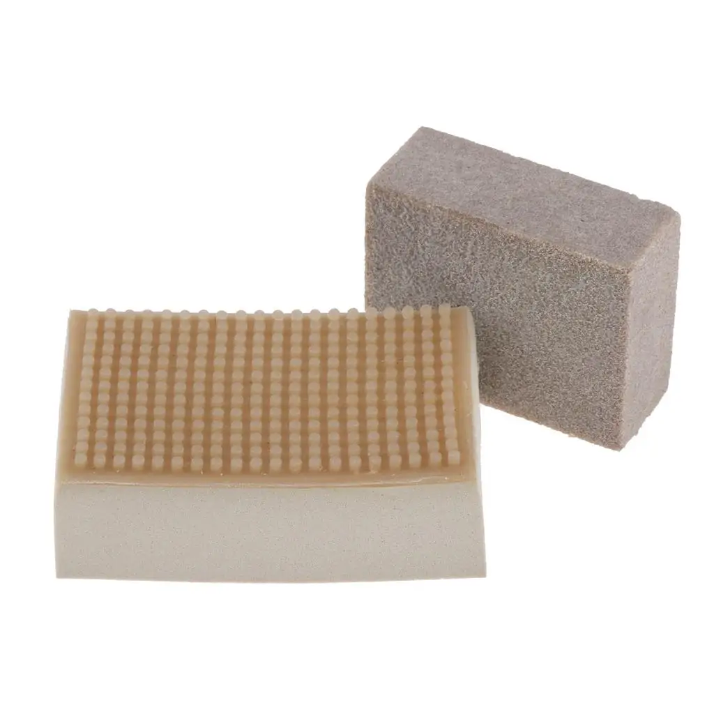 

2 Pieces Cleaning Rubber Eraser Tool for Suede Nubuck Shoe Boot Cleaner Remover