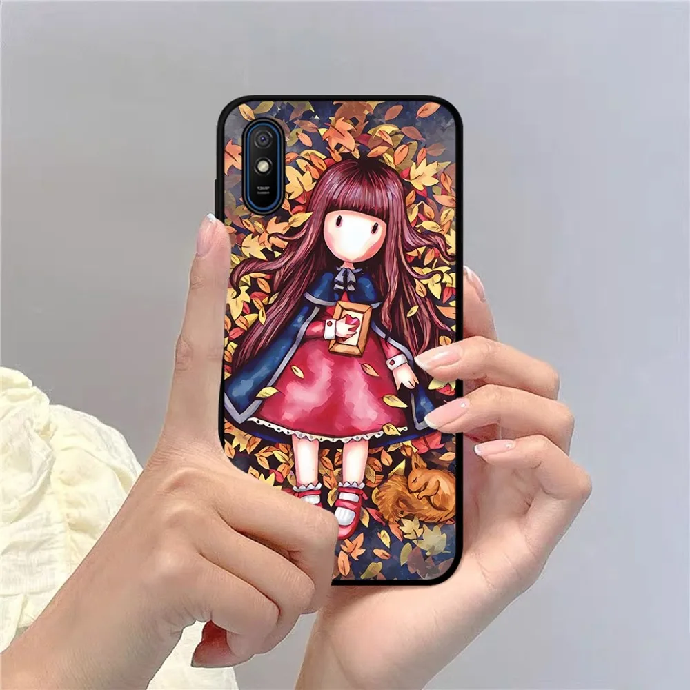 Cute Cartoon Girl Kid Santoro_gorjuss Phone Case For Redmi 5 6 7 8 9 10 Plus Pro 6 7 8 9 A GO K20 K30 K40 Pro Plus F3 Fundas