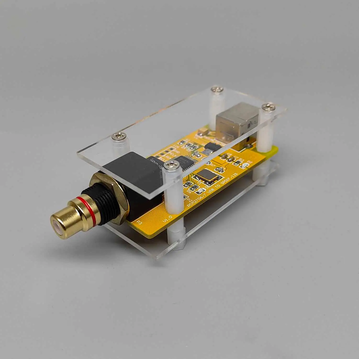 DYKB USB Sound Card USB to Coaxial Digital Audio Converter PCM2706C S/PDIF Interface for PC Laptop Android OTG HiFi DAC Decoder