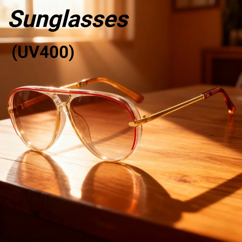 

Fashionable Toad-shaped Sunglasses 2025 New Minimalist Sunglasses Versatile Retro Classic Driving Travel Eyewear UV400