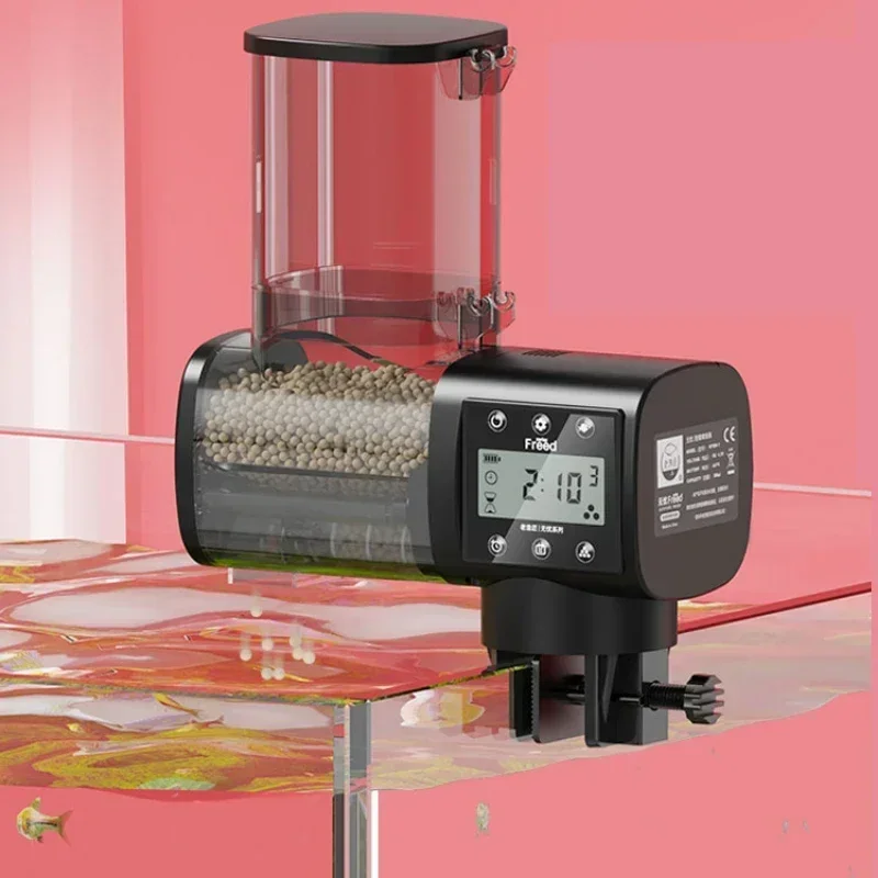 

Aquarium Fish Tank Feeder Intelligent Automatic Feeder Digital Timing Wifi Wireless Remote Control Fish Feeding