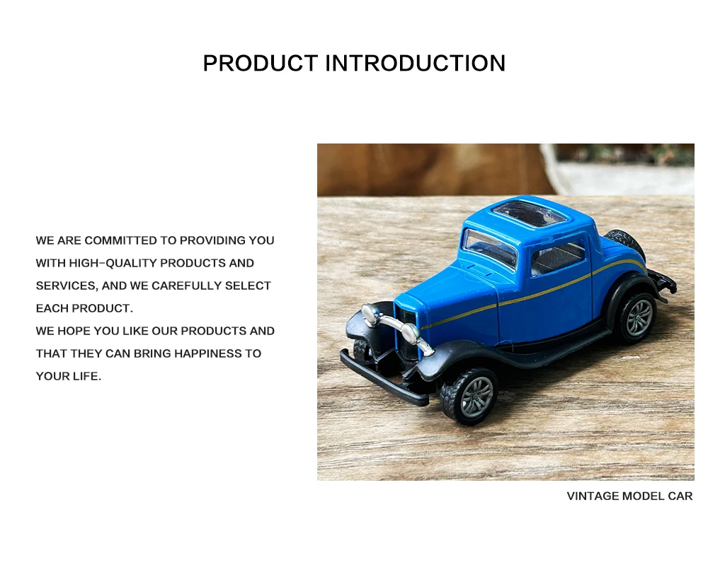 Vintage Legierung Vintage Druckguss Auto Ford ein 1931 Modell Auto Klassiker zurückziehen Auto Modell Miniatur Fahrzeug Replik Geschenk für Kinder Erwachsene – Detail 3