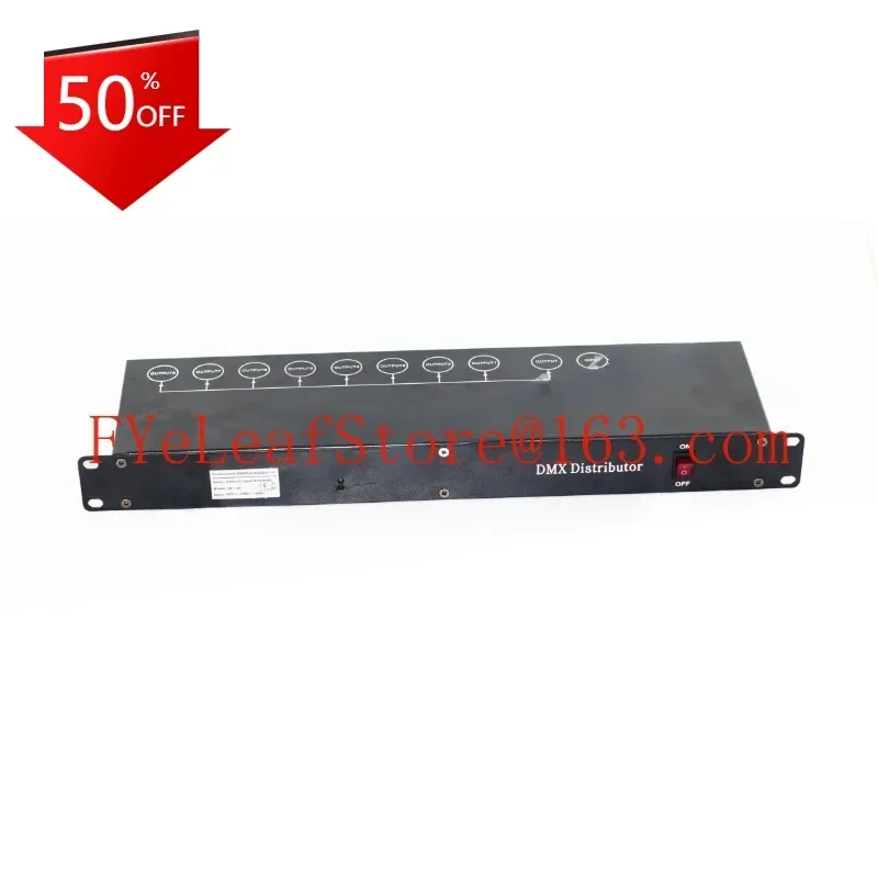 

8-полосный усилитель сигнала DMX512 19-дюймовый