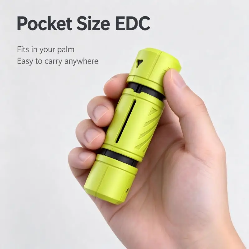 EDC Fidget Slider Magnetic Push Card Toy Alloy Tactical Hand Fidget Stress Relief Anxiety Focus Toy Gift for Easing Anti Anxiety