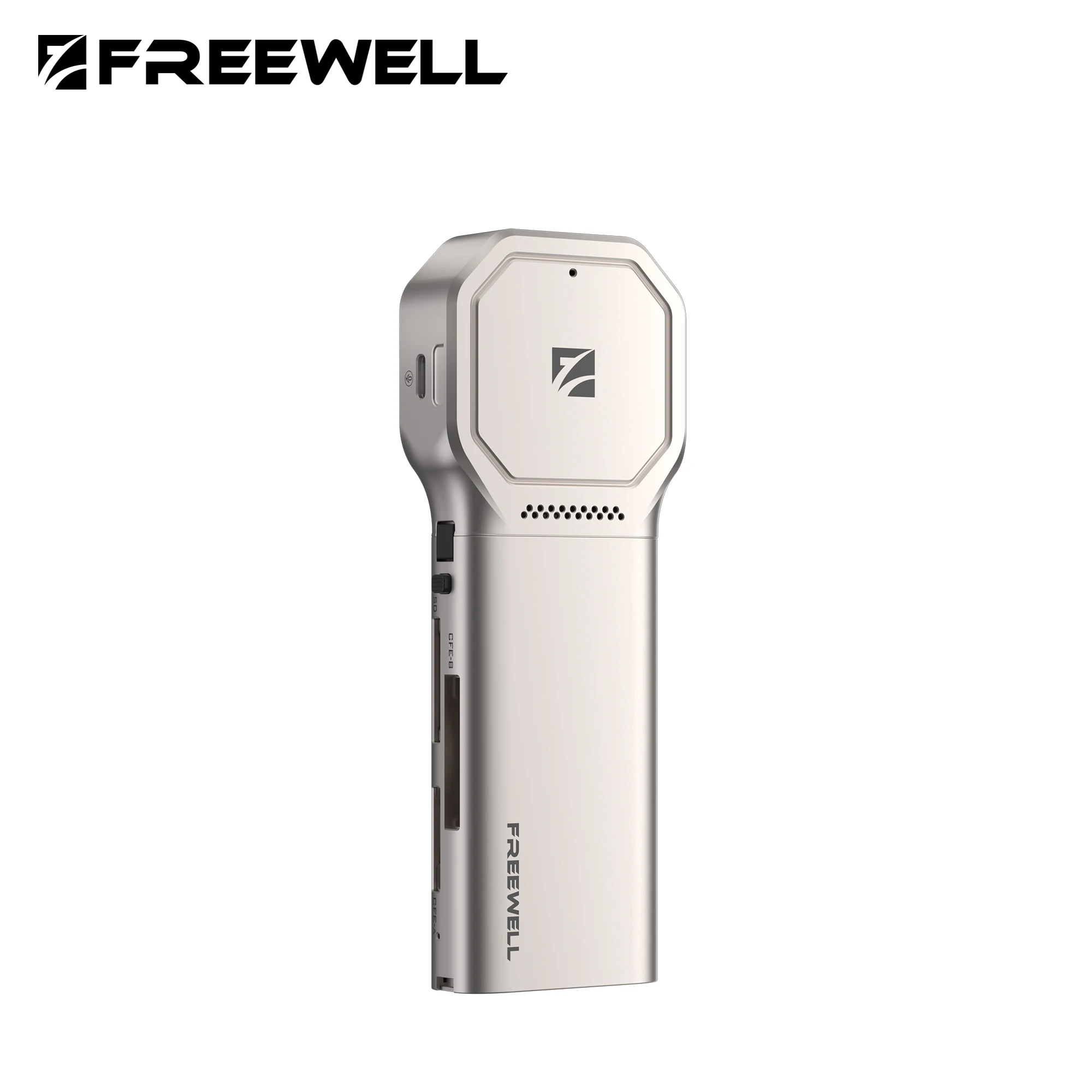 Freewell Pro Card Reader Plus & Pro SSD Link Kit - SD, CF-express A/B Cards, Up To 4TB,  M.2 NVMe Up To 8TB, USB-C Up To 10Gbps