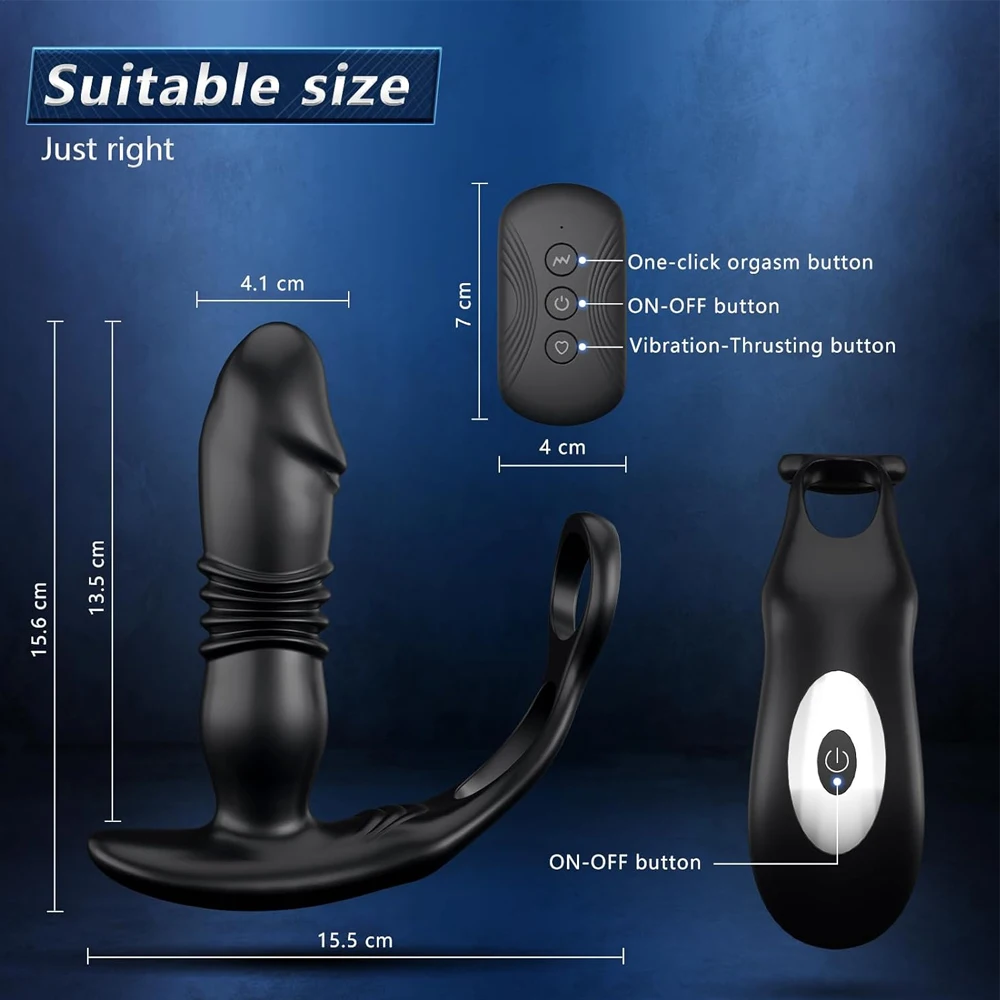 ذكر الجة جهاز تدليك للبروستاتا سماعة لاسلكية تعمل بالبلوتوث الشرج هزاز APP التحكم تلسكوبي تهتز بعقب المكونات لعبة الجنس للمثليين #6