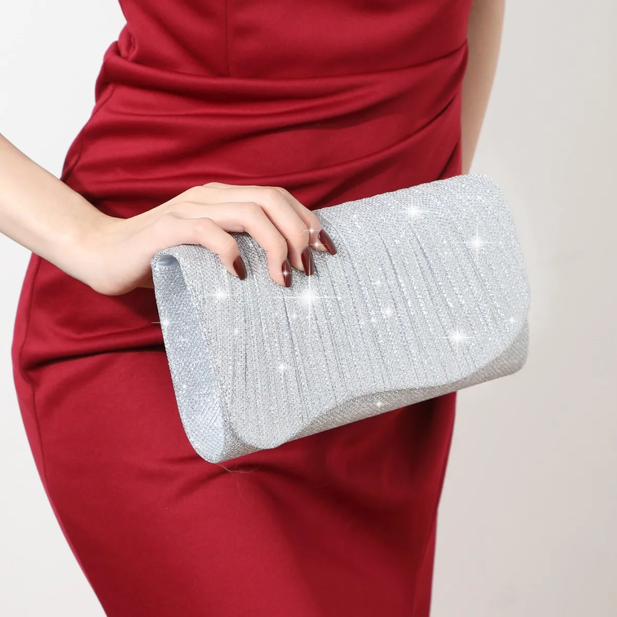 Evening Clutch Bridal Wedding Bling Glitter Purse Clutch Women's Rhinestone Handbag Designer Luxury Bag High Quality Luxury Bags