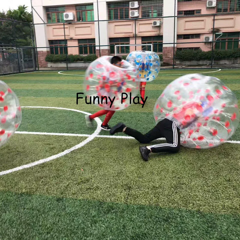 grass zorb ball outdoor football game ball Bubble soccer Body Zorbing air bumper sports  game knocker zorb ball