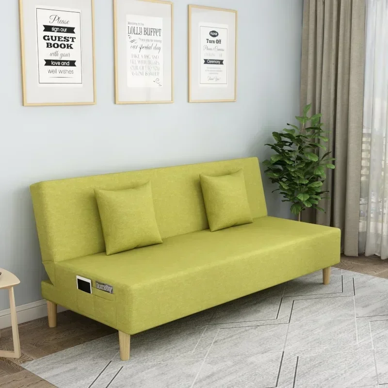 ٪ أرائك غرفة المعيشة متعددة الوظائف الاسكندنافية سرير قابل للطي لأثاث غرفة المعيشة سرير مفرد بسيط الترفيه النسيج مسند الظهر لذلك #1